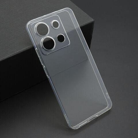 Zastitna ultra tanka (skin) maska / futrola PROTECT - Xiaomi Redmi Note 13 Pro 5G providna (bela) (MS).