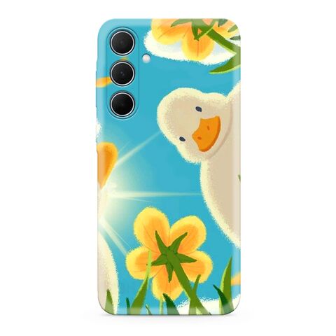 Zastitna ultra tanka (skin) maska / futrola PRINT CLEAR - Samsung A356B Galaxy A35 5G ND0350 (MS).
