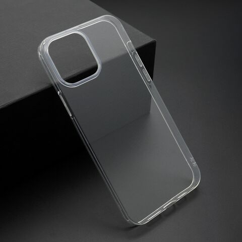 Zastitna ultra tanka (skin) maska / futrola PROTECT - iPhone 13 Pro Max (6.7) providna (bela) (MS).