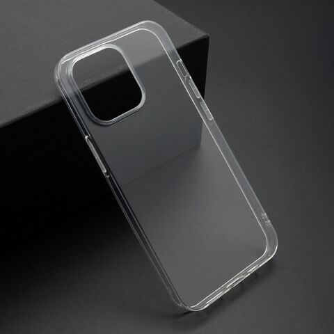 Zastitna ultra tanka (skin) maska / futrola PROTECT - iPhone 13 Pro (6.1) providna (bela) (MS).