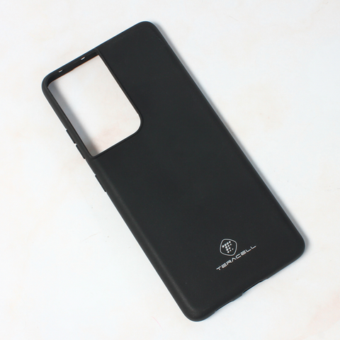 Zastitna maska (futrola) Teracell Skin - Samsung G998B Galaxy S21 Ultra 5G mat crna.