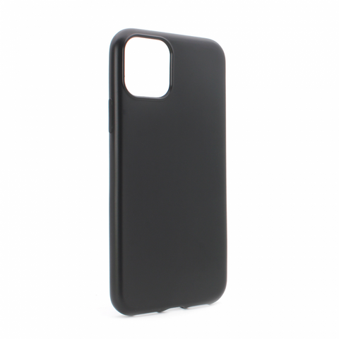 Zastitna silikonska maska (futrola) Skin - iPhone 11 Pro mat crna.
