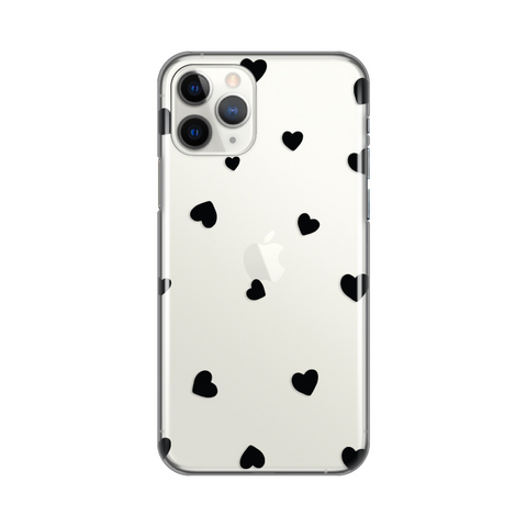 Zastitna ultra tanka (skin) maska / futrola PRINT - iPhone 11 Pro Hearts.
