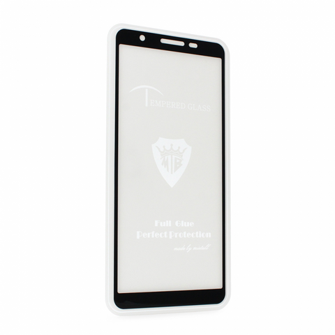 stitno Staklo Staklena folija (zastitno kaljeno staklo) za ekran 2.5D full glue - Samsung A013F Galaxy A01 Core crni.