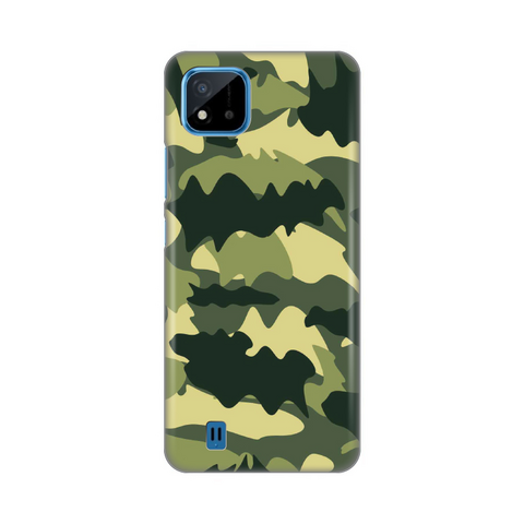 Zastitna ultra tanka (skin) maska / futrola PRINT - Realme C11 (2021)/Realme C20 Army.