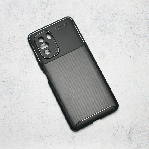 Zastitna maska (futrola) Defender Carbon - Xiaomi Poco F3/Mi 11i crna.
