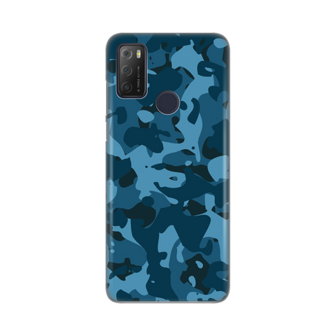 Zastitna silikonska maska (futrola) PRINT - Alcatel 1S (2021)/3L (2021)/A1 Alpha 21 Camouflage Pattern.