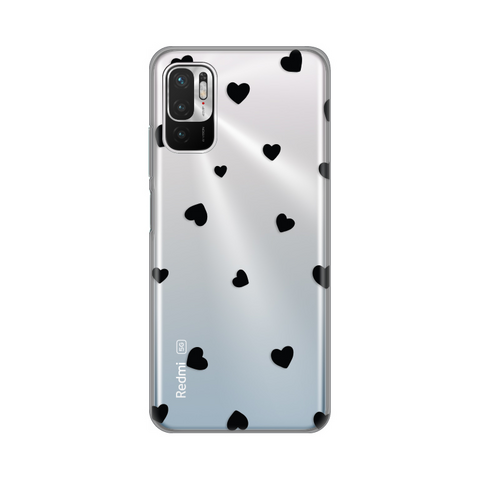 Zastitna ultra tanka (skin) maska / futrola PRINT - Xiaomi Redmi Note 10 5G Hearts.