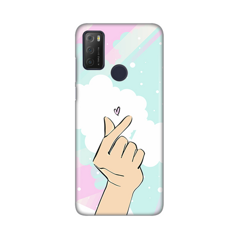 Zastitna silikonska maska (futrola) PRINT - Alcatel 1S (2021)/3L (2021)/A1 Alpha 21 Magic Love.