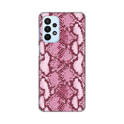 Zastitna silikonska maska (futrola) PRINT - Samsung A235 Galaxy A23 Pink Snake.