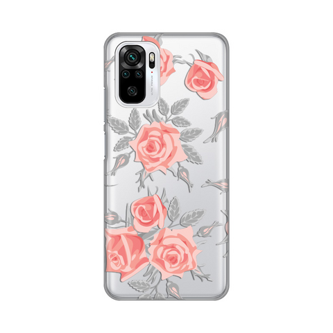 Zastitna ultra tanka (skin) maska / futrola PRINT - Xiaomi Redmi Note 10 4G/10s Elegant Roses.