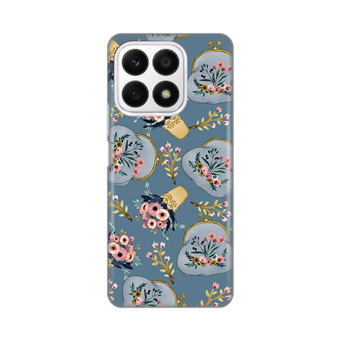 Zastitna silikonska maska (futrola) PRINT - Huawei Honor X8a Retro Blue.