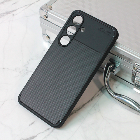 Zastitna maska (futrola) Defender Carbon - Samsung S921B Galaxy S24 crna.