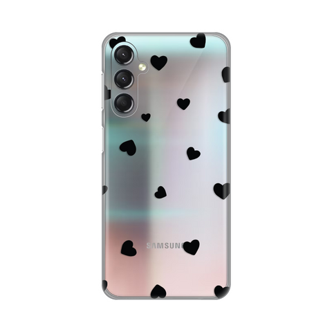 Zastitna ultra tanka (skin) maska / futrola PRINT - Samsung A245 Galaxy A24 4G Hearts.