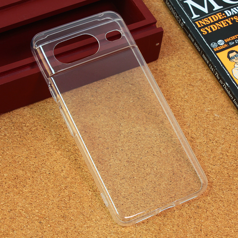 Zastitna silikonska maska (futrola) Ultra Thin - Google Pixel 8 Transparent.