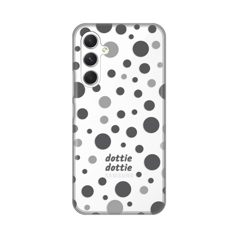 Zastitna ultra tanka (skin) maska / futrola PRINT - Samsung A546B Galaxy A54 5G Dottie Dottie Gray.