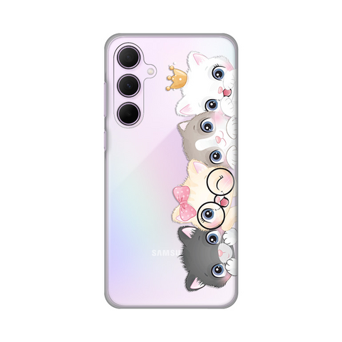 Zastitna ultra tanka (skin) maska / futrola PRINT - Samsung A356B Galaxy A35 5G Cats.