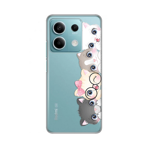 Zastitna ultra tanka (skin) maska / futrola PRINT - Xiaomi Redmi Note 13 4G (EU) Cats.