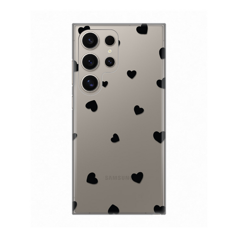 Zastitna ultra tanka (skin) maska / futrola PRINT - Samsung S928B Galaxy S24 Ultra Hearts.