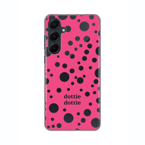 Zastitna ultra tanka (skin) maska / futrola PRINT - Samsung A556B Galaxy A55 Dottie Dottie Pink.