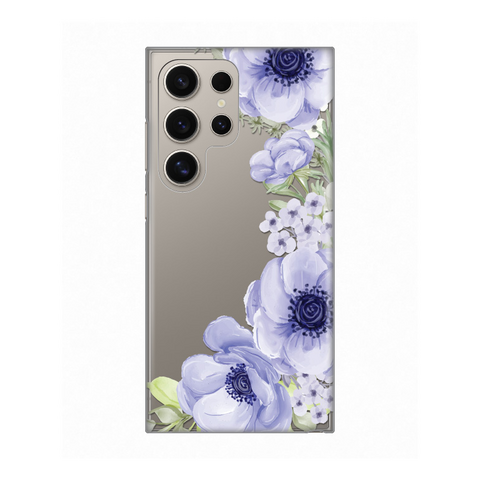 Zastitna ultra tanka (skin) maska / futrola PRINT - Samsung S928B Galaxy S24 Ultra Blue Roses.