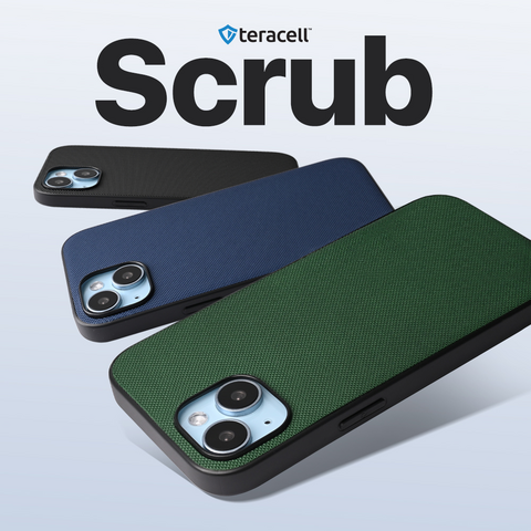 Zastitna maska (futrola) Teracell Scrub - Samsung A556 Galaxy A55 5G crna.