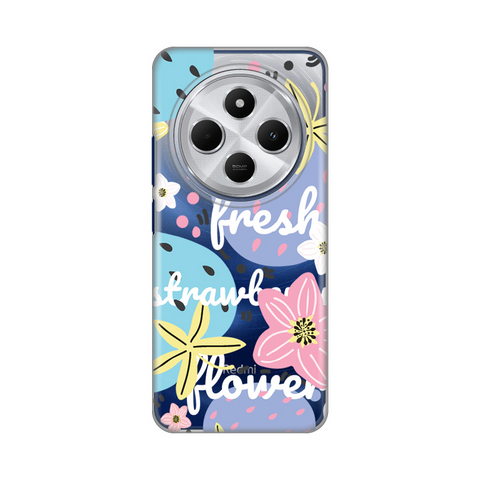 Zastitna ultra tanka (skin) maska / futrola PRINT - Xiaomi Redmi 14C/Redmi A4 Fresh Pastel.