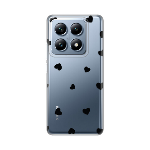 Zastitna ultra tanka (skin) maska / futrola PRINT - Xiaomi 14T Pro Hearts.