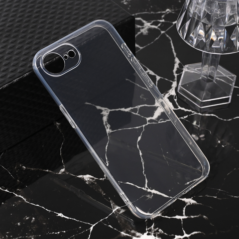 Zastitna silikonska maska (futrola) Ultra Thin - iPhone 16e Transparent.