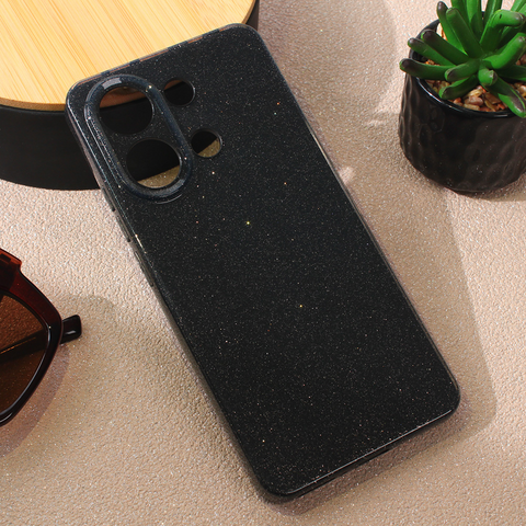 Zastitna maska (futrola) Sparkle Dust - Xiaomi Redmi Note 13 4G crna.