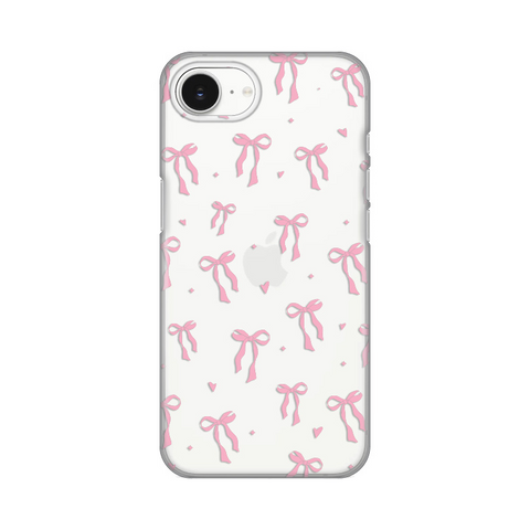 Zastitna ultra tanka (skin) maska / futrola PRINT - iPhone 16e Cute Bow.