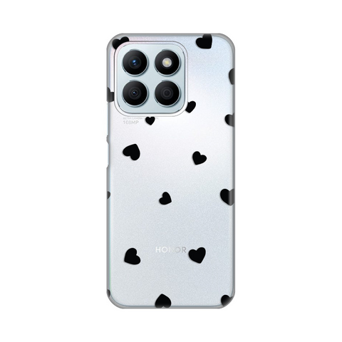 Zastitna ultra tanka (skin) maska / futrola PRINT - Huawei Honor X8b Hearts.