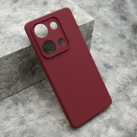 Zastitna maska (futrola) GENTLE COLOR - Xiaomi Redmi Note 14S bordo (MS).