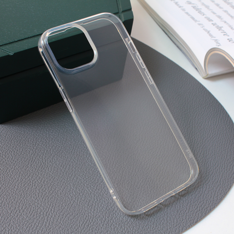 Zastitna silikonska maska (futrola) Skin - iPhone 15 Transparent.