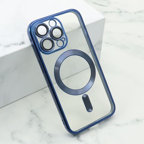 Zastitna maska (futrola) CAMERA PROTECT MagSafe - iPhone 13 Pro (6.1) plava (MS).