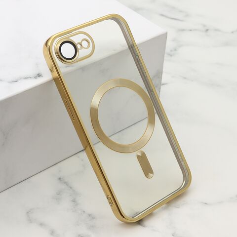 Zastitna maska (futrola) CAMERA PROTECT MagSafe - iPhone 16e zlatna (MS).