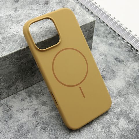 Zastitna maska (futrola) FLEX MagSafe - iPhone 16 Pro Max (6.9) zlatna (MS).