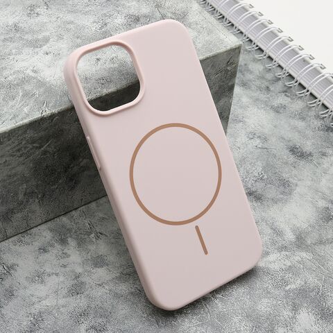 Zastitna maska (futrola) FLEX MagSafe - iphone 13 (6.1) roze (MS).