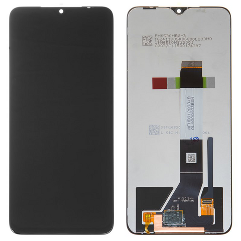 LCD displej (ekran) - Xiaomi Redmi 9T + touchscreen crni CHO.