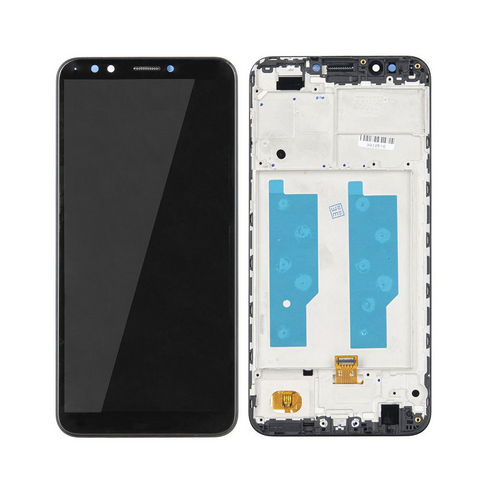 LCD displej (ekran) - Huawei Y7 Prime 2018+touch screen crni+frame.
