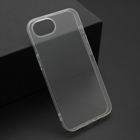 Zastitna ultra tanka (skin) maska / futrola PROTECT - iPhone 16e providna (bela) (MS).