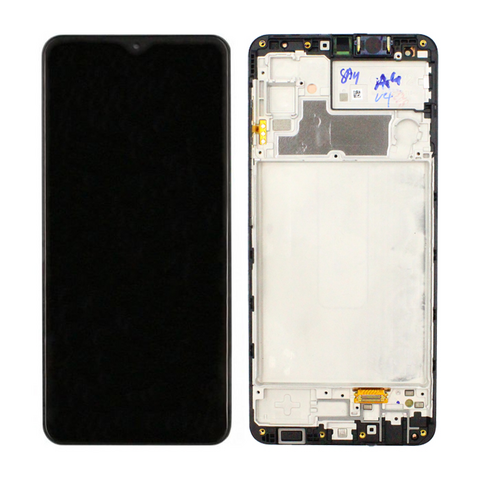 LCD displej (ekran) - Samsung M325 Galaxy M32 + touchscreen + okvir crni CHO.