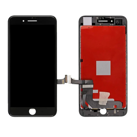 LCD displej (ekran) - Iphone 8 Plus + touchscreen crni High-brightness+360pol.
