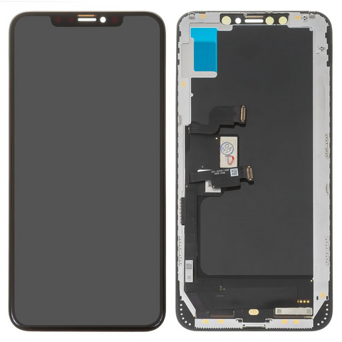 LCD displej (ekran) - iPhone XS Max + touchscreen crni APLONG Incell FHD.