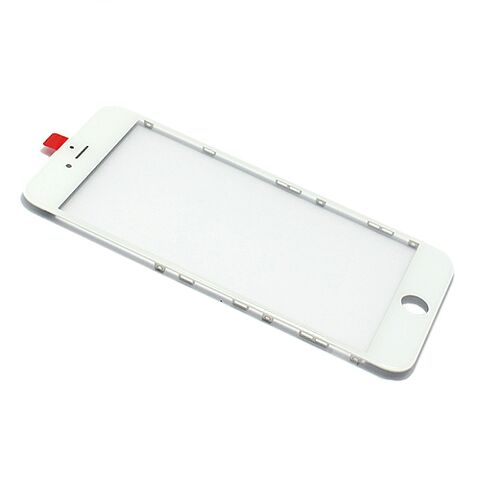Staklo touchscreen-a - Iphone 6 PLUS sa frejmom + oca beli (white) (MS).