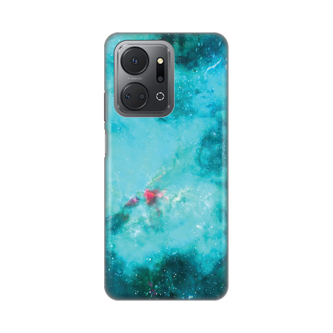 Zastitna silikonska maska (futrola) PRINT - Huawei Honor X7a Marbel Sky.