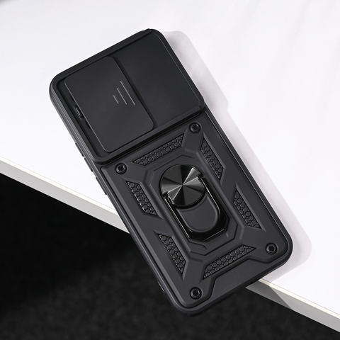 Zastitna maska (futrola) Hard Shield - Huawei Honor X8c crna.