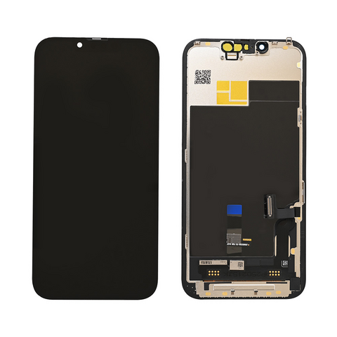 LCD displej (ekran) - iPhone 13 + touchscreen crni Soft OLED (JK).