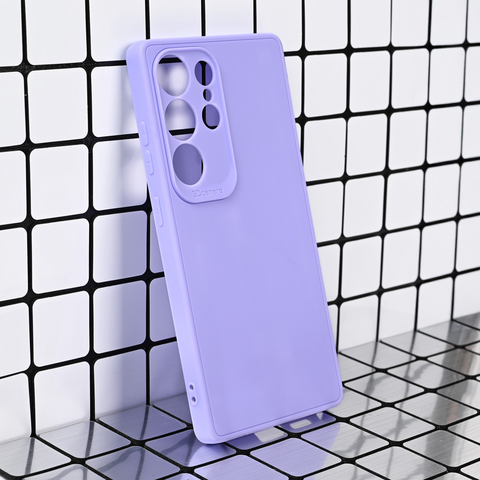 Zastitna maska (futrola) 3D Camera - Samsung S938 Galaxy S25 Ultra ljubicasta.
