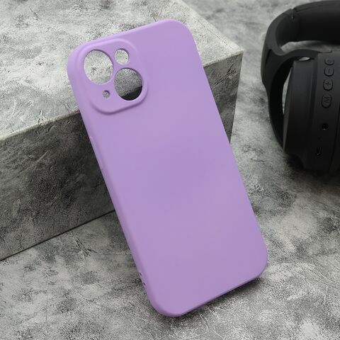 Zastitna maska (futrola) VELVET TOUCH - iPhone 15 ljubicasta (MS).